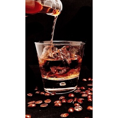【2022年2月上旬発送】【糖類0】のコーヒー酒焙煎した珈琲豆と焙煎麦焼酎を合わせた『新黒』