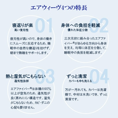 エアウィーヴ02　セミダブル