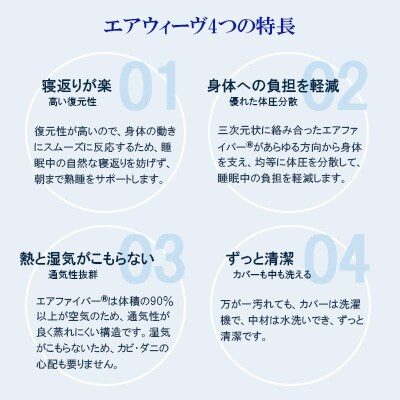エアウィーヴ　スマート02　セミダブル