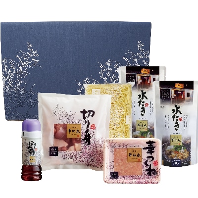 「華味鳥」水炊きセットN(2～3人前)(大刀洗町)