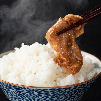 【福岡グルメ】プルコギ風の味付肉 500g×4袋&「博多あまおう」500g×4袋セット(大刀洗町)