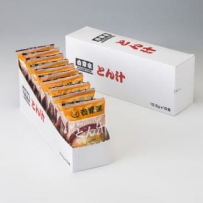 吉野家 豚汁 20袋 フリーズドライ 常温保存 インスタント 非常食(大刀洗町)