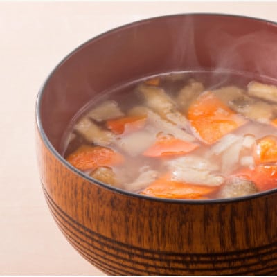 【毎月定期便】吉野家 豚汁 40袋 フリーズドライ 常温保存 インスタント 防災(大刀洗町)全3回