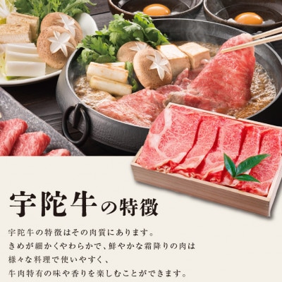 宇陀市名産品 認定 宇陀牛 黒毛和牛 特選ロース すき焼 約750g BBQで焼きしゃぶにオススメ