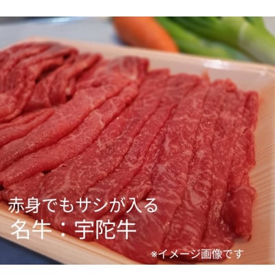 【毎月定期便】生で届ける 特上焼肉 赤身すき焼 認定牛 宇陀肉 2種食べ比べセット 各400g全2回