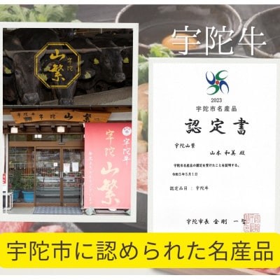 【毎月定期便】生で届ける 特上焼肉 赤身すき焼 認定牛 宇陀肉 2種食べ比べセット 各400g全2回