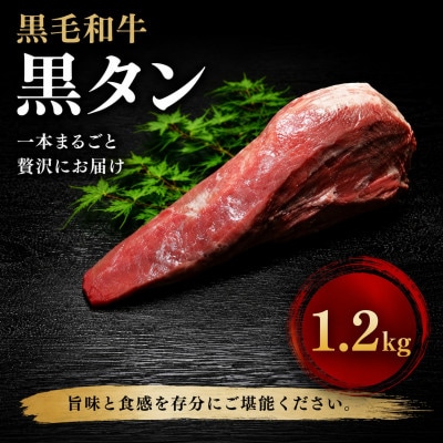 黒毛和牛 タン 1本(約1.2kg)