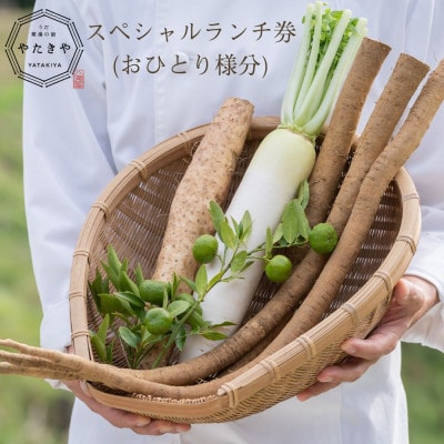 うだ薬湯の宿 やたきや ふるさと納税 スペシャルランチ券(1名様分)