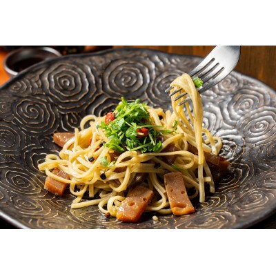 栽培期間中農薬不使用玄米麺とスープdeソースセット