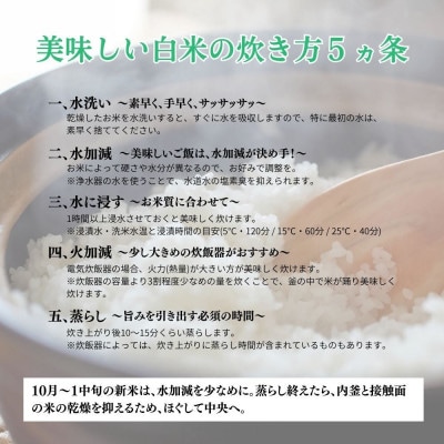 令和7年産にじのきらめき 白米5kg 特別栽培米 宇陀市産