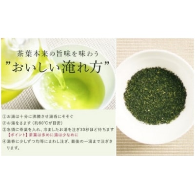 鹿児島茶 GOéN. ギフトセット【ノウフクJAS認証茶】(100g×2袋) 058-2