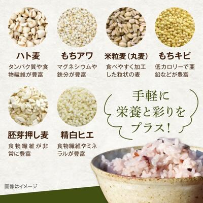 全5回定期便 (月1回) 雑穀米 健康 ごはんのお米セット 二丈赤米産直センター[ABB020]
