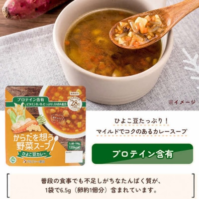 【からだを想う野菜スープ】3種 計30食セット/レトルト/食物アレルギー対応/長期保存/防災食