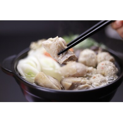 【体にしみる旨さ!】宍道湖産しじみスープ～鶏鍋セット～【2-017】