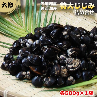 厳選特大しじみ詰め合わせ【1-029】