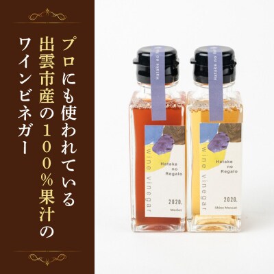 ワインビネガー 2020年 紅白100ml2本セット