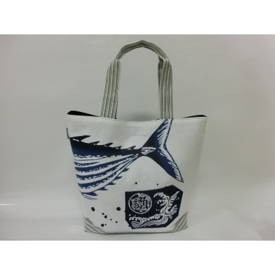 焼津 鰹 かつお トート バッグ(a10-828)