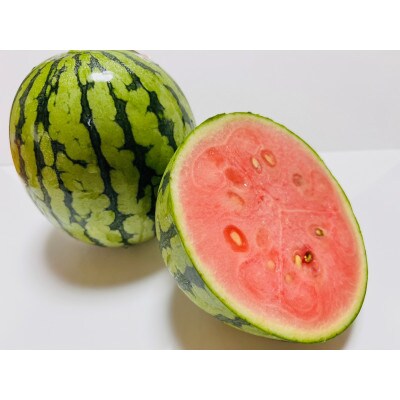 【大人気】【和歌山県産】【農家直送】厳選小玉すいか『ひとりじめ7』　Mサイズ/2玉入り