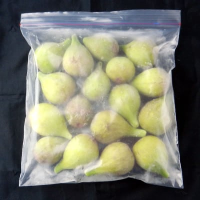 【冷凍】いちじく2kg　品種:バナーネ (白いちじく1kg入×2袋)