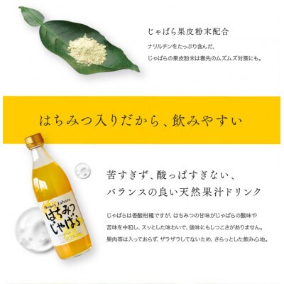 【広川町】はちみつじゃばら500ml×2本