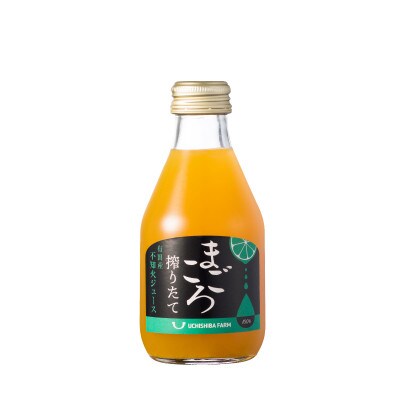 【まごころ搾りたて】不知火　100%ジュース　180ml　10本