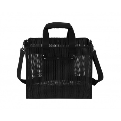 メッシュツールバッグ ボックスタイプ TLB-B38 ブラック