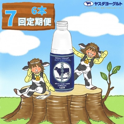 【7ヶ月定期便】ヤスダヨーグルト 800g×6本
