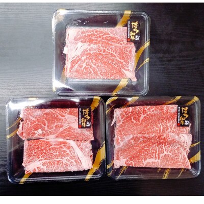 A4 博多和牛 すき焼き肉(約500g)【筑前町】【202610】