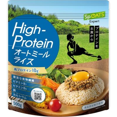 日食High-Proteinオートミールライス(500g×6袋)【A26】