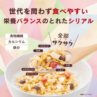 日食 たべやすいバランスシリアル 8個セット【A38】