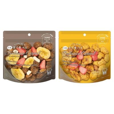 日食 手で食べるバランスシリアル 2種食べ比べセット【A37】