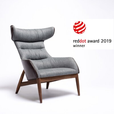 【Ritzwell】BEATRIX HIGH-BACK EASY CHAIR(M) [AYG014]