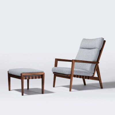 【Ritzwell】BLAVA SET/CHAIR+OTTOMAN [AYG056]