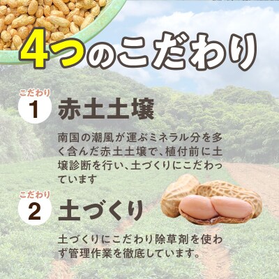 【先行受付】夏本番!珊瑚の島から贈り物!沖永良部島の赤土 生落花生1.5キロ!【7月中旬～9月上旬】