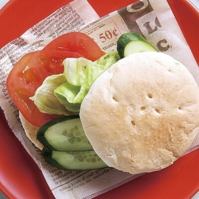 【6ヶ月定期便】【たんぱく質調整食品】越後のバーガーパン80g×20個×6回 バイオテックジャパン