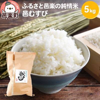 【白米】 邑楽町産のお米 邑むすび 5kg|09_ozr-a10501