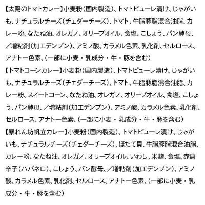 《定期便4ヶ月》自家製ピザ 揚げピザ カレー3種セット 各1個 計3個|09_rbr-540304