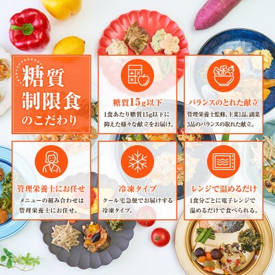 まごころケア食 糖質制限食 お弁当 ＜冷凍＞ 21食セット|09_sil-022101