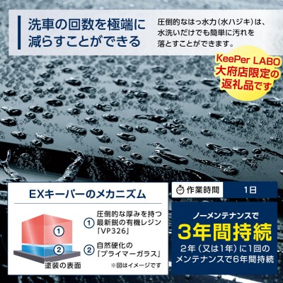 【大府店限定】「EXキーパーPREMIUM」コーティング券(Mサイズ・Lサイズ)