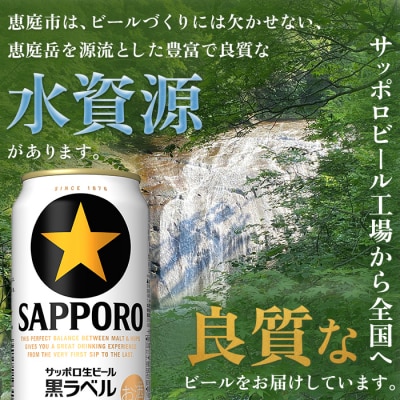 サッポロ黒ラベル500ml×24本