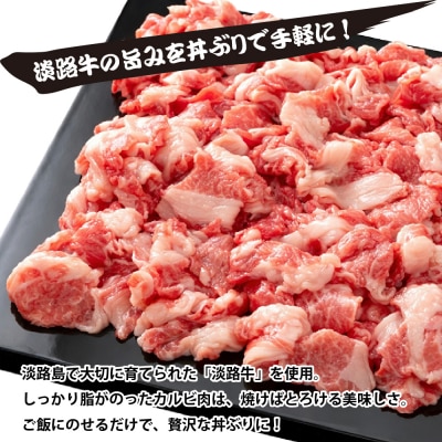 淡路牛カルビ丼の具 160g×10食　ah14121