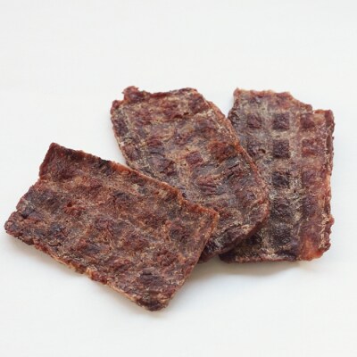 【無添加ペットフード】いのししジャーキー淡路産猪肉100%【10g×8袋】　ah03004