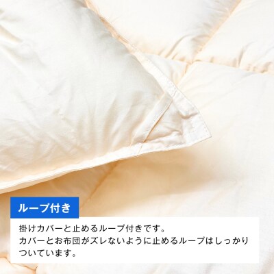 清潔掛ふとん 洗えるインビスタ ダクロン 掛布団 日本製 SL ふわもち1518　ao12068