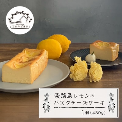 淡路島レモンのバスクチーズケーキ 480g　ap06041