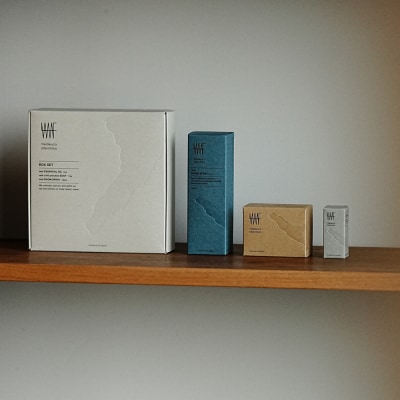 BOX SET essential oil + soap + room spray　at23005