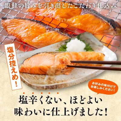 【訳あり】 銀鮭 切り身 合計 1kg_045-6128-A
