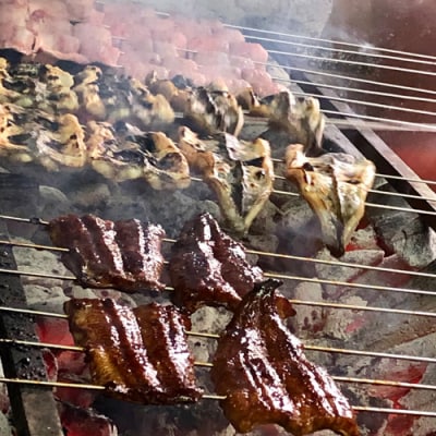 人気店しげ吉!うなぎ長焼き 2本セット 炭火焼き (冷蔵)