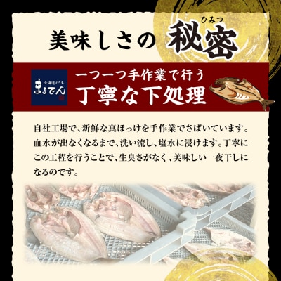 えりも【マルデン特製】特特大・北海道産塩ホッケ5枚(500g以上)【er002-104】