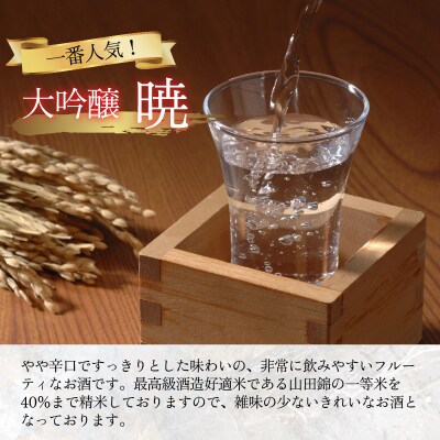 奥越前大野 日本酒 清酒『一乃谷』飲み比べセット「暁、勝鬼」720ml × 2本 【父の日】