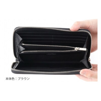SOMES 財布 ディアマン DM-01 ブラウン 長財布 本革 [12260607-br]